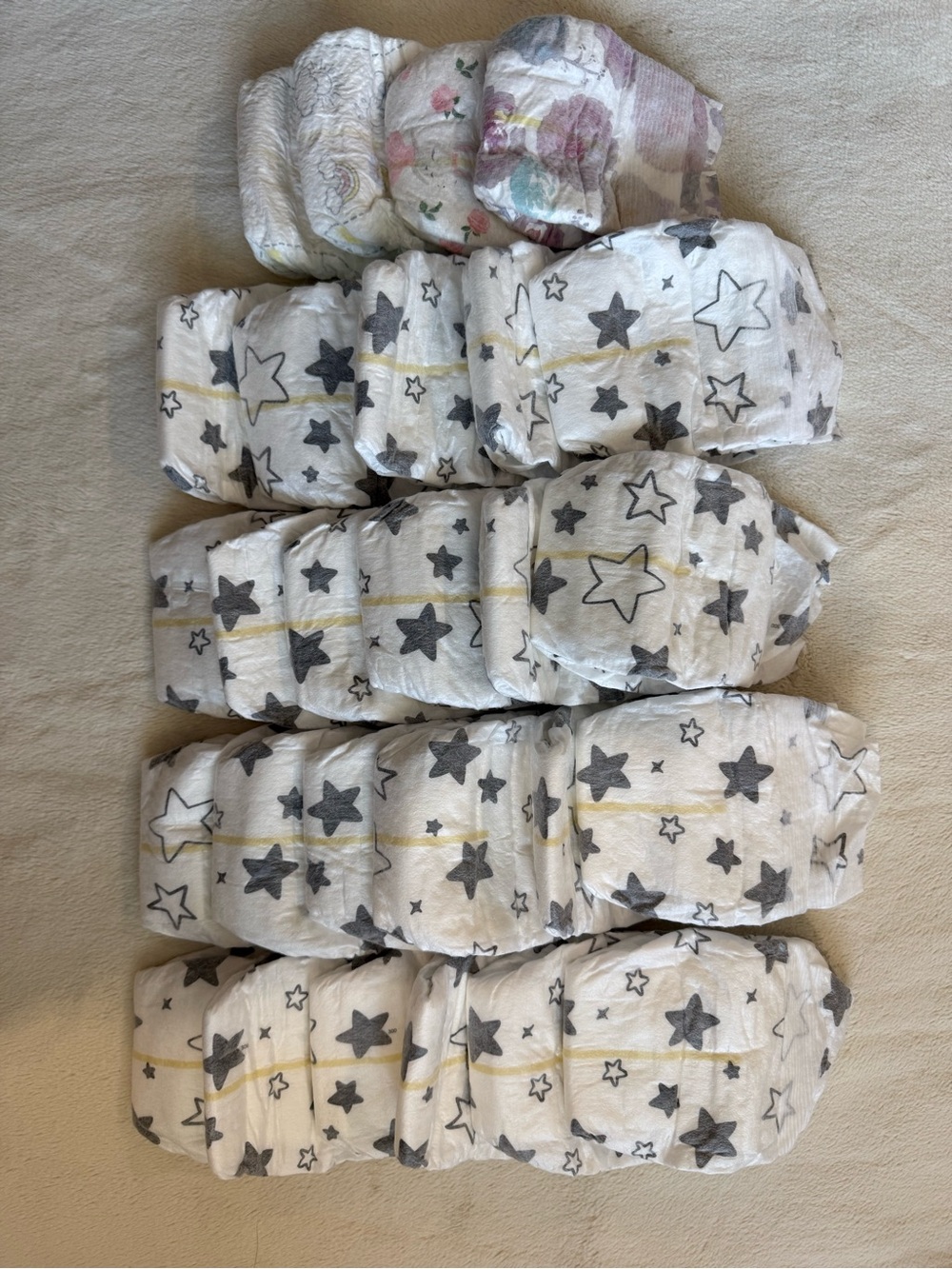 Bundle of Newborn Diapers